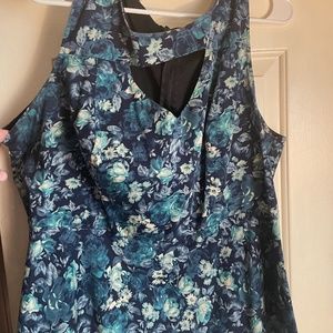 Torrid peplum sleeveless top